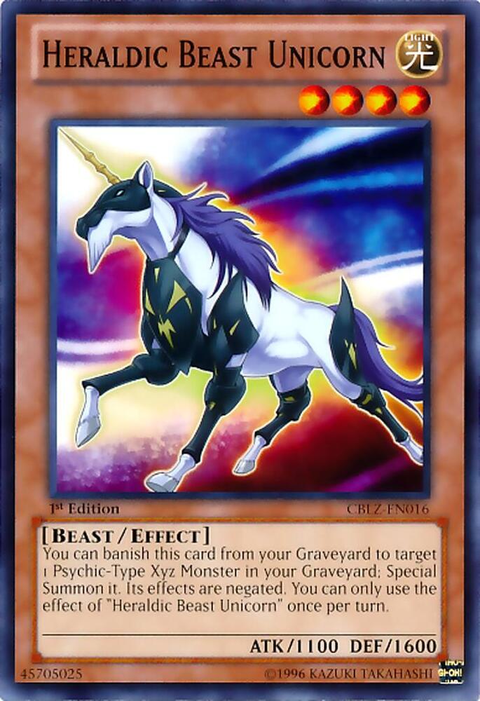 Heraldic Beast Unicorn