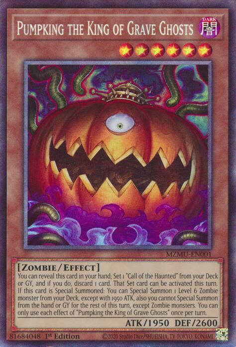 Pumpking the King of Grave Ghosts (Collector's Rare)