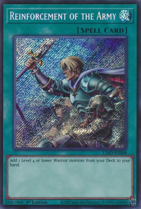 Reinforcement of the Army (Secret Rare)