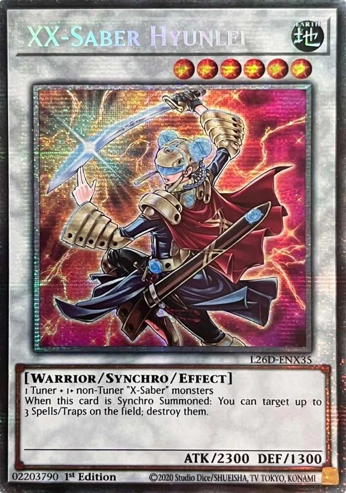 XX-Saber Hyunlei (Starlight Rare)