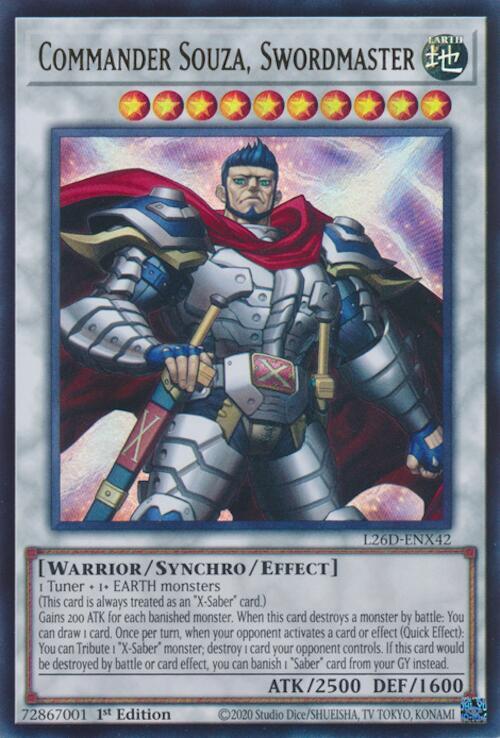 Commander Souza, Swordmaster