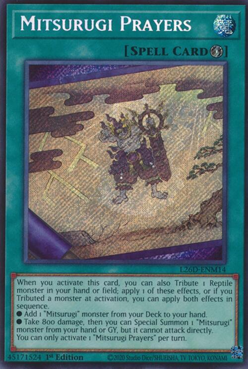 Mitsurugi Prayers (Secret Rare)