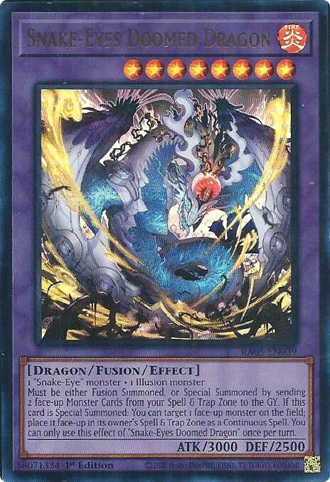 Snake-Eyes Doomed Dragon (Ultra Rare)