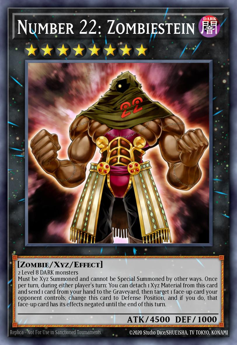 Number 22: Zombiestein - OP20-EN019 - Common - OTS Tournament Pack 20