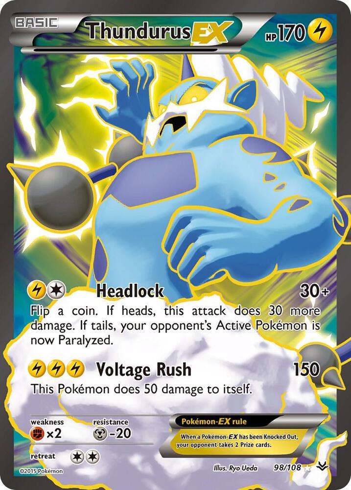 Thundurus EX (98 Full Art)