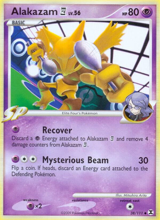Alakazam #38 Pokemon Rising Rivals