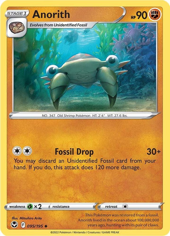 Anorith #95 Pokemon Silver Tempest