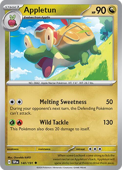 Appletun #140 Pokemon Surging Sparks