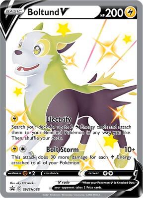 Boltund V #SWSH085 Pokemon Promo